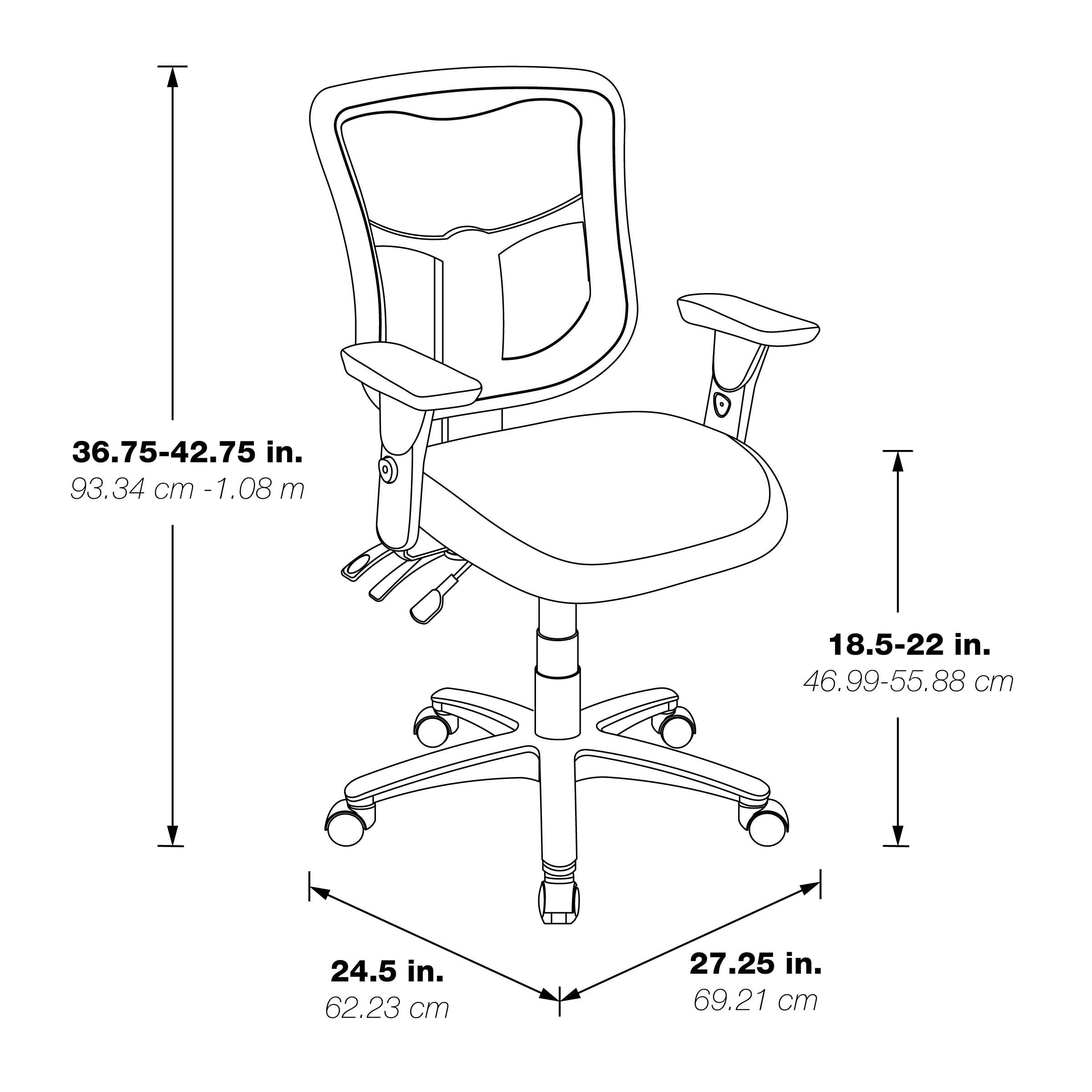 ProGrid® High Back Managers Chair